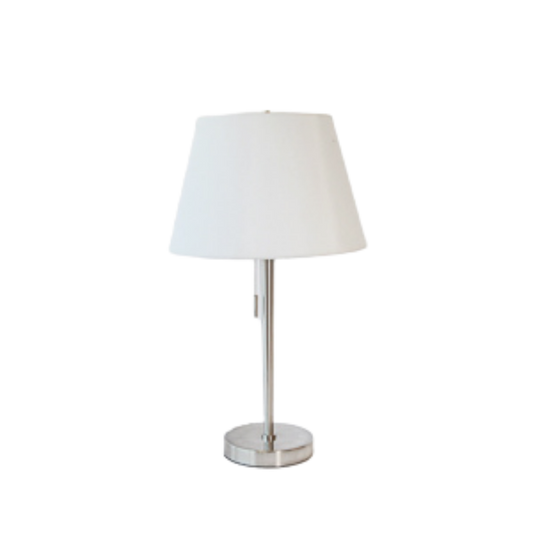 Table Lamp - Brushed Chrome