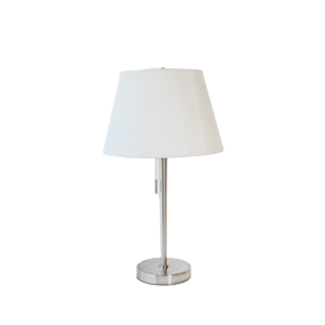 Table Lamp - Brushed Chrome