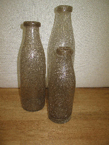 Bottle Tall w/ Lip Light Brown