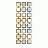 Gold Mirror Grid Rectangle