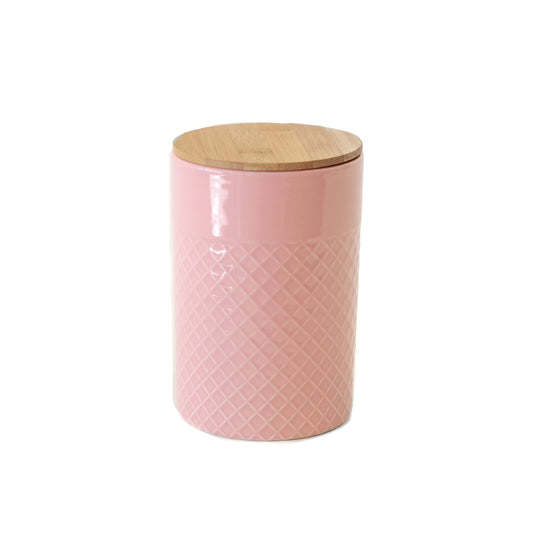 Pink Diamond Texture w/ Wooden Lid