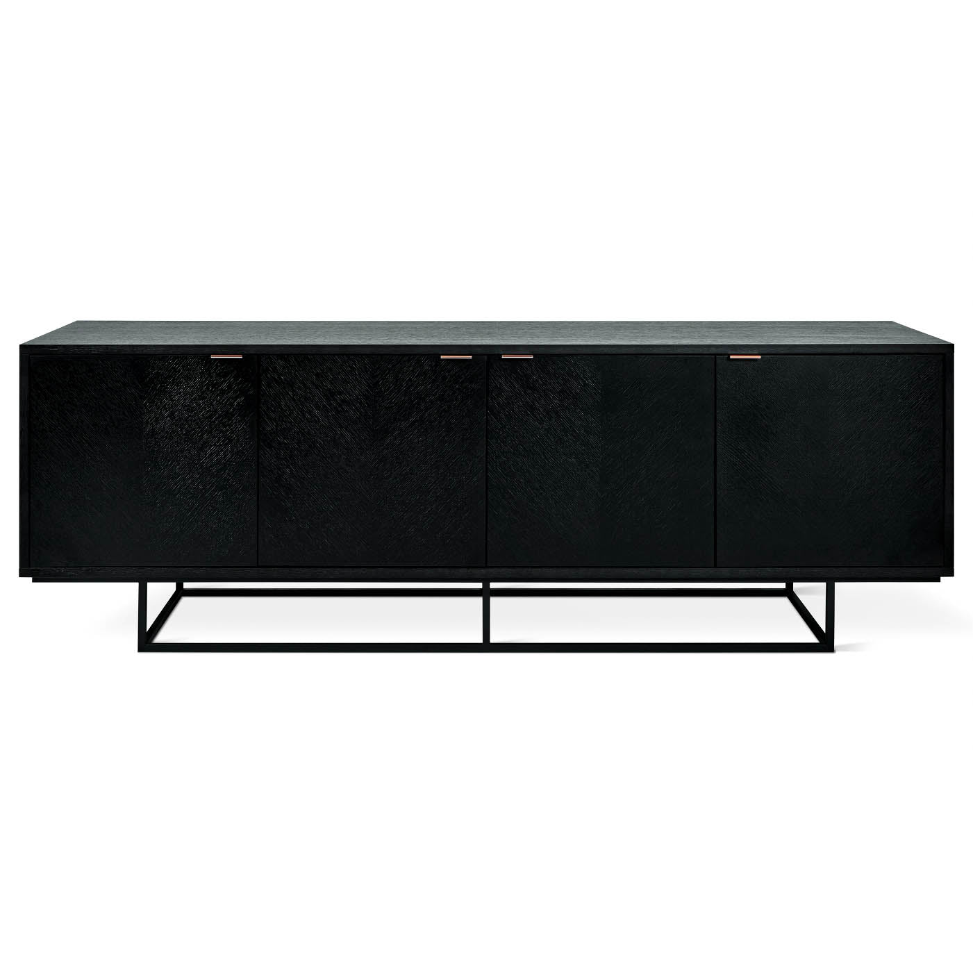 Credenza - Myles Black Oak - 72"