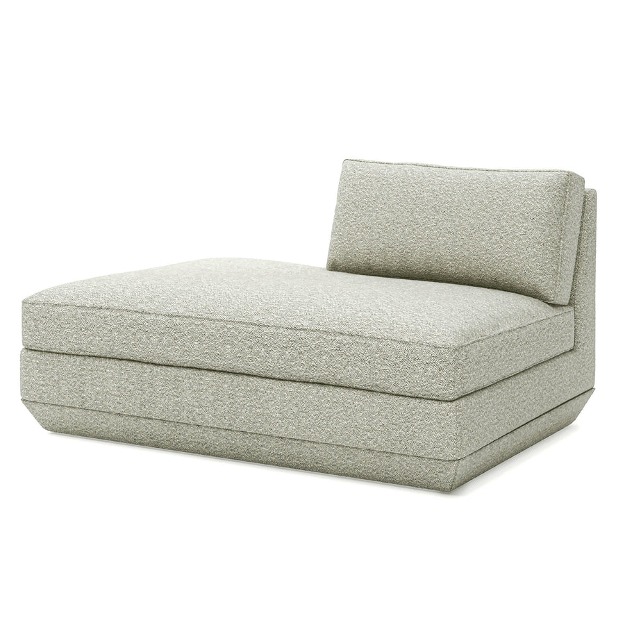 Sectional - Podium Left Lounge Copenhagen Fossil 54"