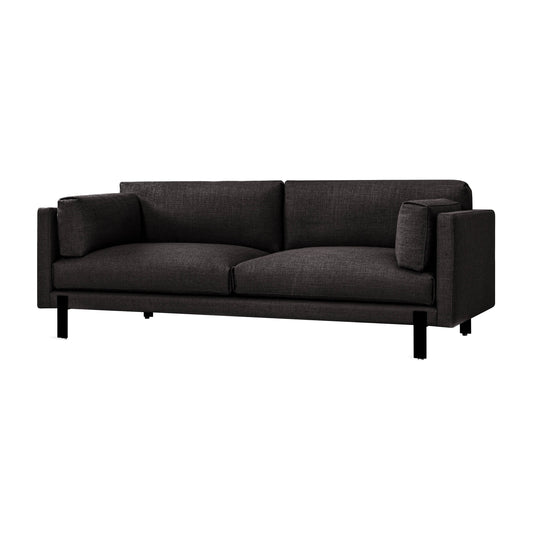 Sofa - Silverlake Andorra Espresso Black 86"