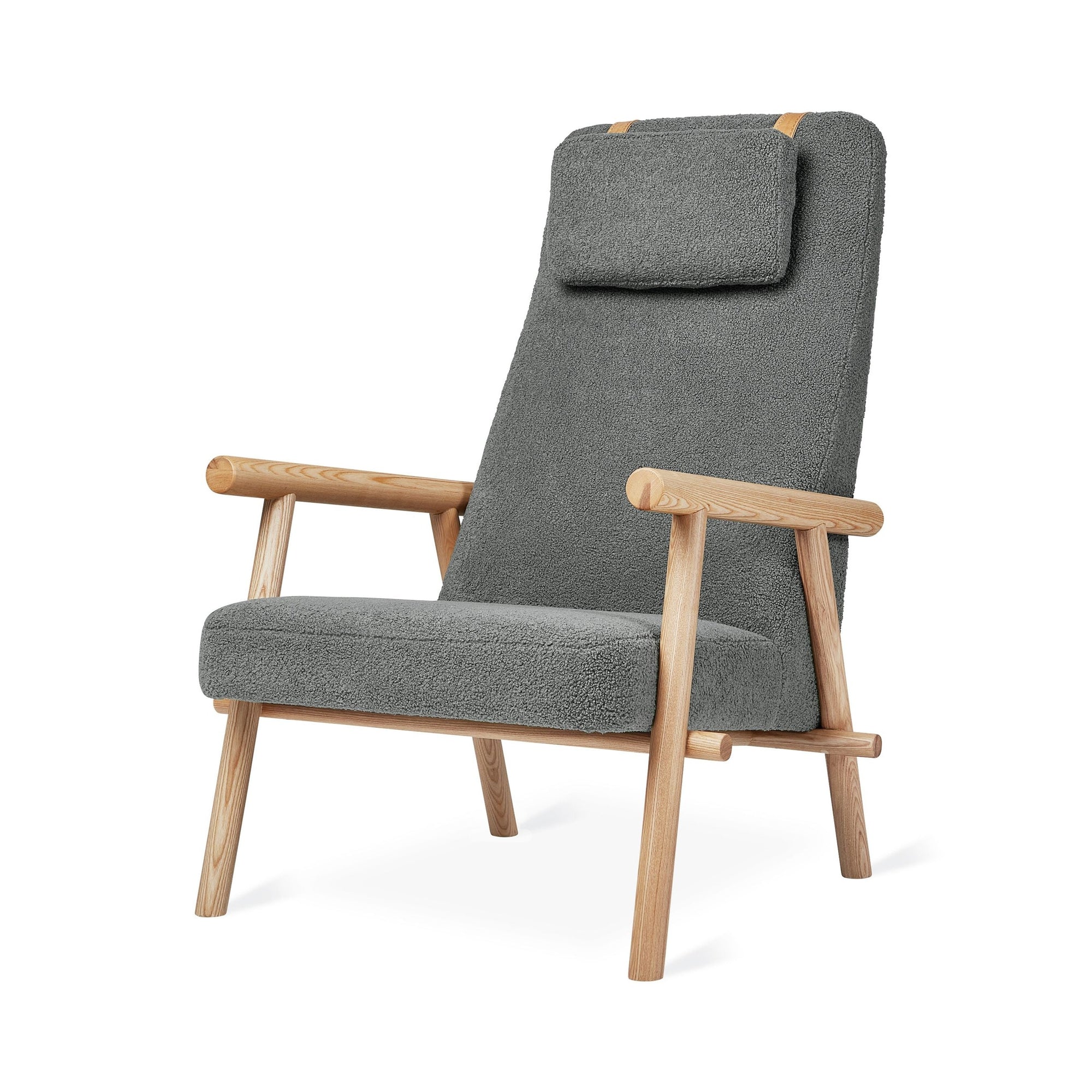 Accent Chair - Labrador Auckland Bluff w/Natural Ash Base