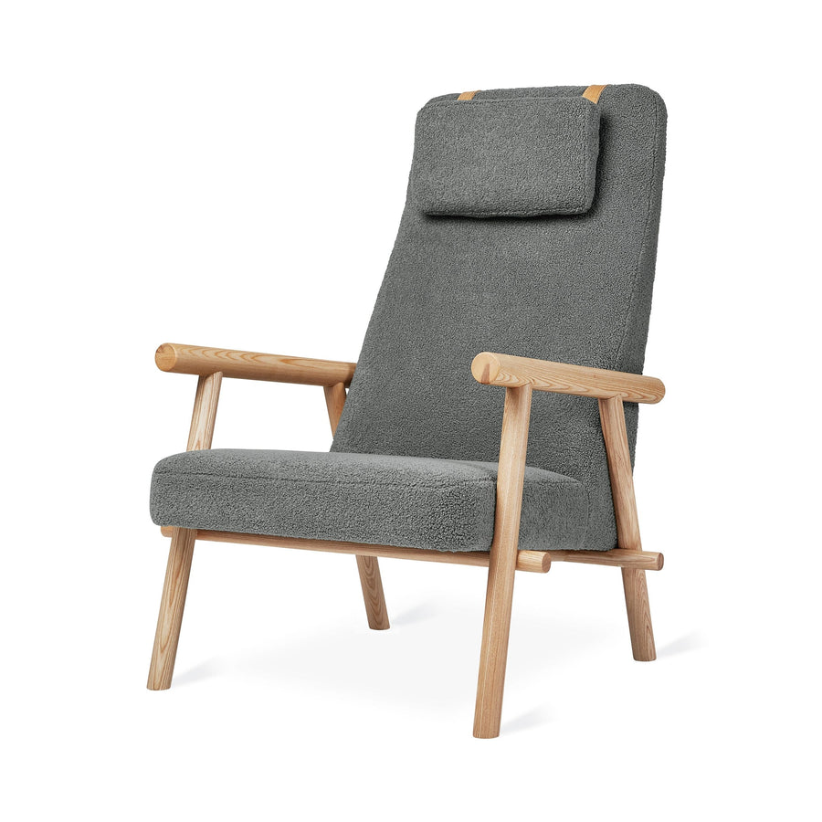 Accent Chair - Labrador Auckland Bluff w/Natural Ash Base