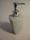 Soap Pump - Light Green Ribbed