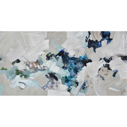 Fundy Blue Crystals 70" x 35" Cleared