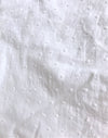 Duvet Set - King White Dotted Hobnail Pattern