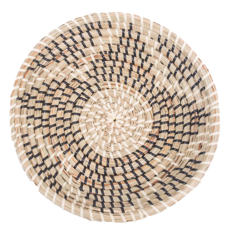 Art - Elmina Medium Seagrass Basket Flower
