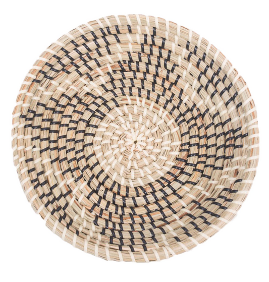 Art - Elmina Medium Seagrass Basket Flower