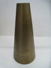 Tomar Ribbed Cone Antique Brass Tall
