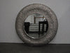 Mirror - Round Curved Mesh Silver
