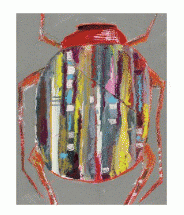 Art - What's Bugging You? Beetle II - Small - CLEARED 11" X 14"