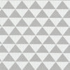 22x22 - White w/ Grey Triangles
