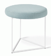 Stool - Nova Blue w/ White Triangle Base