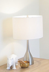 Table Lamp - Brushed Aluminum
