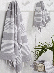 Bath - Turkish Grey Stripe