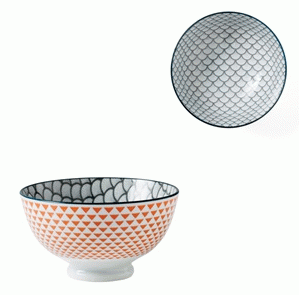 Bowl - Colorful Pattern Various Styles Small