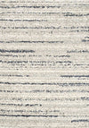 Rug - 5x8 Cream & Blue Abstract Stripe
