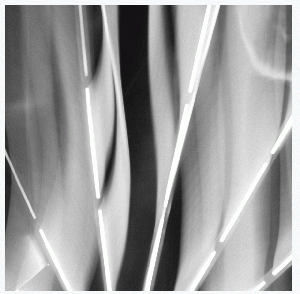 Art - Black & White Light - Small - CLEARED 24" X 24"