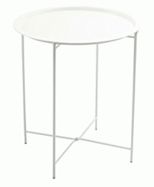 White Simple Table Various Shapes