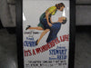 Art - Movie Poster "It's A Wonderful Life" - Small - NOT CLEARED 13" X 19"