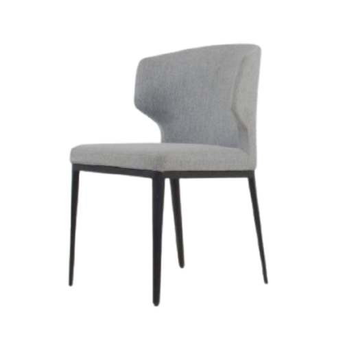 Cabo Light Grey w/Black Metal Base