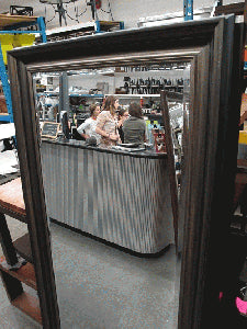 Mirror - Metallic Frame Bronze 67"