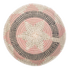 Art - Elmina Medium Seagrass Basket Pink Star