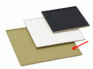 Tray - Green Square Iron