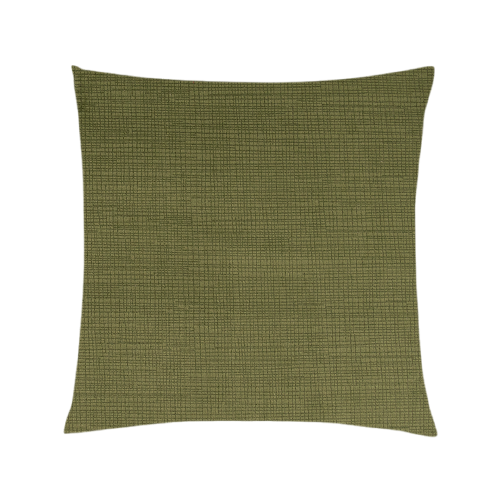 Pillow - 18x18 Deep Green Velvet w/Square Texture