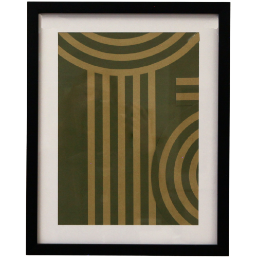 Art - Green Line 1 - SMALL - Cleared 15" x 12"