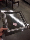 Tray - Square Hammered Silver